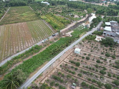 Đất vườn mặt tiền view sông hàng f0 chỉ có 2 lô  ở xã bình đức - bến lức - long an 3