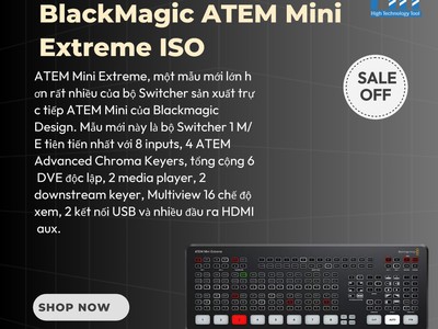 Bộ trộn hình Blackmagic ATEM Mini Extreme ISO 0