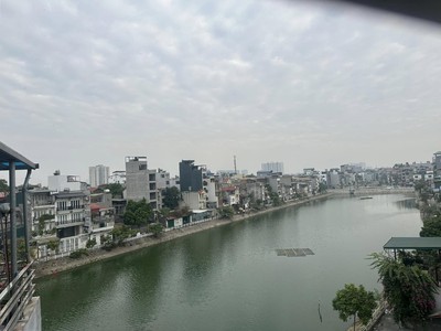 Vị trí đẳng cấp-mặt phố Long Biên-mặt hồ-kinh doanh sầm uất-120M 5T 28xTỶ-gần MIPEC 0