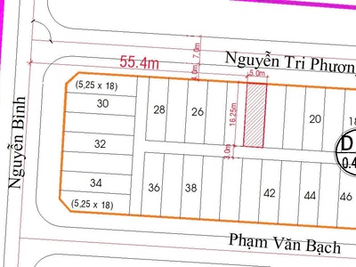 Bán 81.2m2 nền siêu đẹp cho nhà đầu tư tại mặt tiền đường nguyễn tri phương, thị trấn mỹ an 2