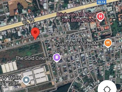 BÁN LÔ 500m2  10ngang X 50dai  tại Phường Tiến Thành, TP. Đồng Xoài   Giá chỉ 295 triệu 2