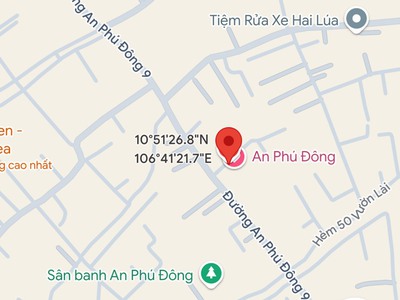 Bán lô đất rẻ đẹp đầu tư ở hấp dẫn , hẻm xe tải an phú đông 9 , q12 giá 4,650 tỷ 0