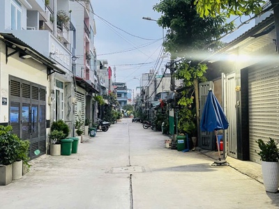 Nhà mới đón tết nguyễn thị tú ngay ngã tư gò mây hẻm 7m xe hơi vào nhà 60m2,2tầng 4tỷ 0