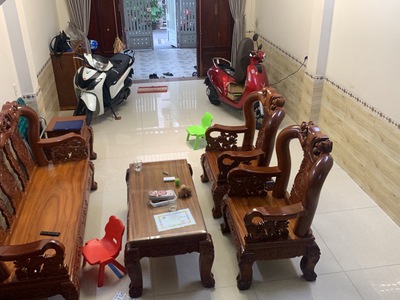 Nhỉnh 8 tỷ có nhà 4 tầng btct đẹp hẻm 319 lê văn thọ 80m2 vi vu sang cv làng hoa. 3