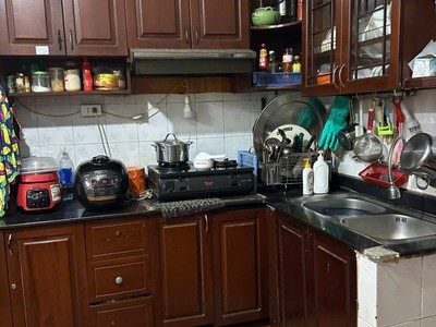 Bán nhà doãn kế thiện 80m   khu tập thể đồng xa   5 tầng xây cũ   mặt tiền 7m   20m ra ô tô tránh 2