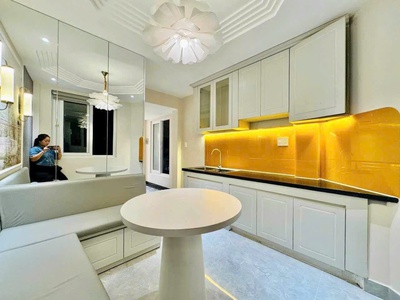 Nhà mời siêu đẹp, 2 mặt tiền, xe hơi đậu trước của, nhà 5 tầng, chỉ có 5,5 tỷ. phường 8 gò vấp, 3 3
