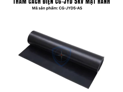 Thảm cách điện CG-JYD 5kV mặt rãnh 0