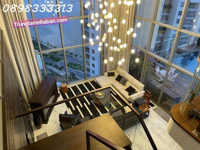 Bán biệt thự trên cao penhouse tòa bora bora đảo kim cương, mặt tiền trương văn bang, 100 tỷ, 340m2 0