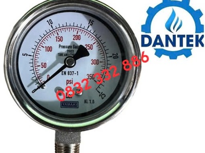 Đồng Hồ Áp Suất Yamaki Dải Đo 0-25bar - Lắp Đặt Tại Cần Thơ, An Giang 0