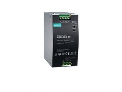 NDR-240-48 : 240W/5.0 A DIN-rail 48 VDC power supply, universal 90 to 264 VAC or 127 to 370 VDC inpu 0