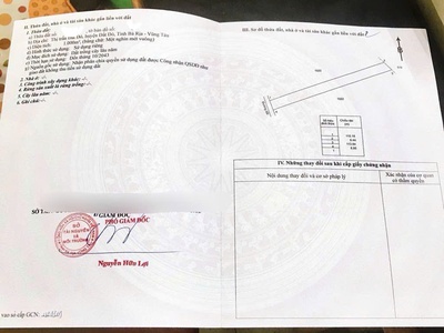 Chính chủ bán 1.000m2 đất đường nhựa lớn - đối diện khu công nghiệp huyện đất đỏ 0