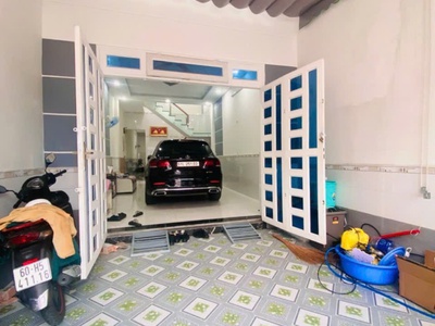 Thiết kế mơi 2024, 4 lầu lê văn khương, q12, đường xe tài quay đầu, full nội thất xịn xò. giá 5.96 1