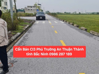 Cần bán lô đất hướng đông nam - khu đô thị phú trường an thị xã thuận thành tỉnh bắc ninh 0