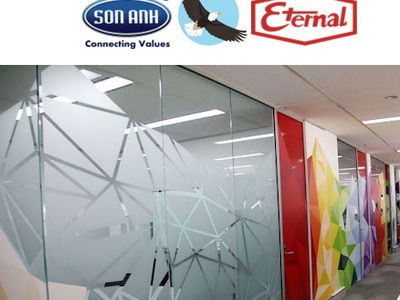 Keo Acrylic sản xuất decal dán kính và giấy dán tường 4