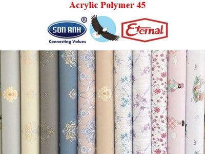Keo Acrylic sản xuất decal dán kính và giấy dán tường 1