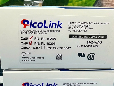 Thiết bị mạng Picolink - Nhân mạng - Hạt mạng- patch Panel- máy test mạng 1