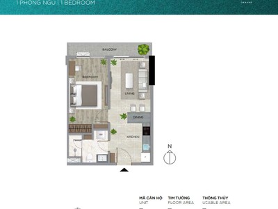 Bán căn hộ the filmore đà nẵng loại 1 phòng ngủ mã căn ch14.09 từ chủ đầu tư 4