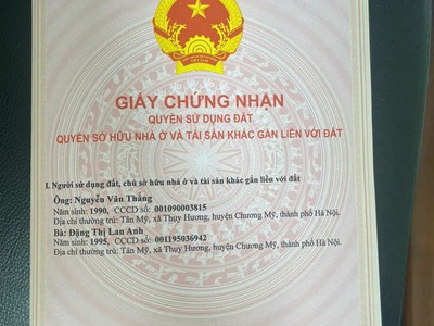 Cần bán lô đất 138,5m2 lộc ninh chúc sơn chương mỹ 2