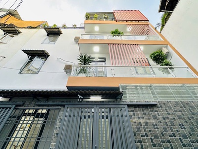 Bán nhà gò vấp- phạm văn chiều , ngang 11m , 1 trệt 2 lậu, sân thượng,  4pn, 1. thờ, 5.9tl 0