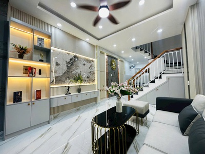 Bán nhà gò vấp- phạm văn chiều , ngang 11m , 1 trệt 2 lậu, sân thượng,  4pn, 1. thờ, 5.9tl 3