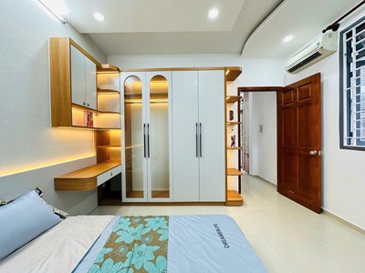 Bán nhà gò vấp- phạm văn chiều , ngang 11m , 1 trệt 2 lậu, sân thượng,  4pn, 1. thờ, 5.9tl 4