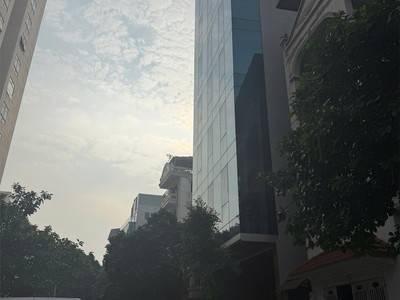 Bán tòa nhà 9 tầng  văn phòng  hạng a tại lạc long quân tây hồ  hà nội 3