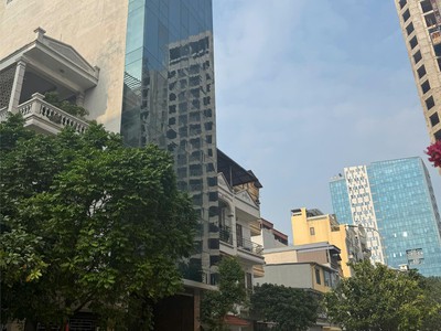 Bán tòa nhà 9 tầng  văn phòng  hạng a tại lạc long quân tây hồ  hà nội 2