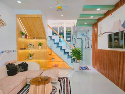 Bán nhà gò vấp thống nhất phường 16, 60m2, 3pn - nhà đẹp mới tinh - tặng full nội thất - nhỉnh 4 tỷ 2