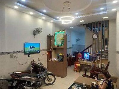 Bán nhà mới hxt thông,nguyễn văn luông, phường 12 , quận 6. dt 54m2 x 5 tầng  4.3 x 13  . giá 8,5 1