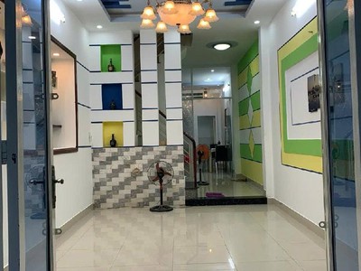 Bán nhà 4 tầng, 56m2, ngõ au duong lan, quận 8, giá 6.9 tỷ - sổ hồng chính chủ 0