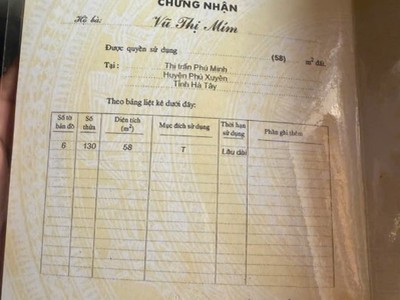 Chính chủ gửi bán lô đất thị trấn sầm uất hà nội - giá đẹp đầu tư 2 tỉ xx 4