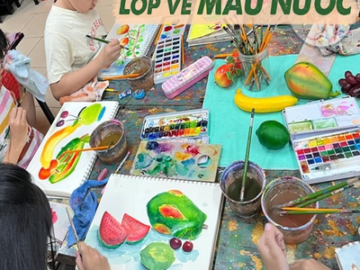 Lớp vẽ cho bé - Xưởng Vẽ 91 8