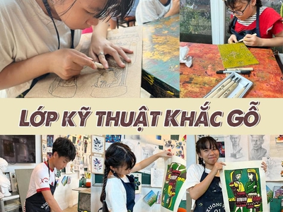 Lớp vẽ cho bé - Xưởng Vẽ 91 9