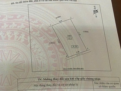 Bán lô đẹp 152m2 đường sư vạn hạnh, xóm 12 nghi phú, tp vinh 0