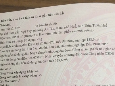 Chính chủ cần bán gấp đất và nhà xưởng kiệt xe tải đường khải định, an tây , tp huế 4