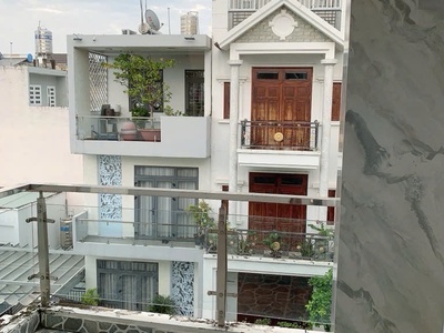 Bán nhà 4 tầng đẹp kd 68m2  4x17 , khu bàn cờ hxh thông gần chợ thạch đà chỉ 8 tỷ. 0