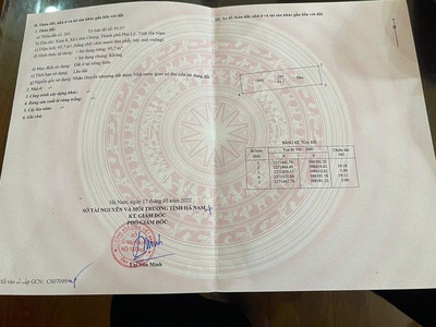 Bán lô đất mặt đường lê đức thọ  đường n2  cách bệnh viện việt đức 500m - liêm chung - tp. phủ lý 3