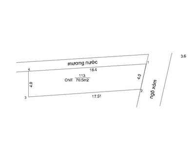 Dt  65,8m xã dại yên làn 2 tỉnh lộ 419 lô góc thoáng đường ô tô thông 1