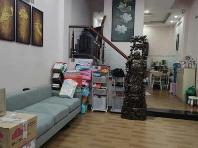 Gấp bán nhà ngay chợ bình thành hẻm 6m xe hơi vào nhà 50m2,4tầng nhỉnh 4tỷ 2