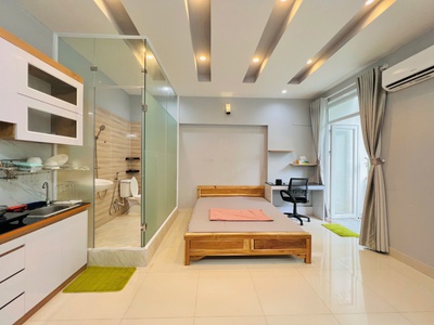 Studio ban công thoáng khu dân cư ven sông Quận 7 5