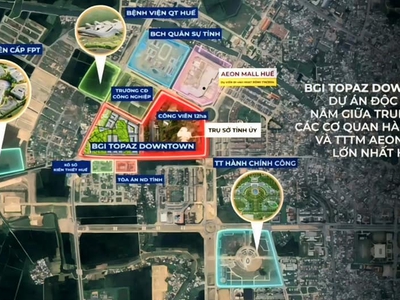 Shophouse/nhà liền kề 3 tầng BGI - Hoàng Quốc Việt Huế 2