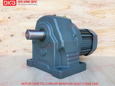Motor giảm tốc chân đế wanshsin gh50-3700w-150s 0