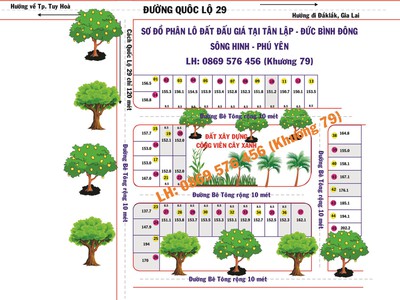 Đất nền giá rẻ tại sông hinh phú yên 0