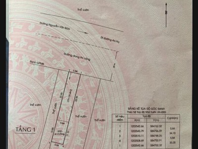 Bán đất huyện bình chánh đường nguyễn văn bứa giá 6 tỷ 5 1