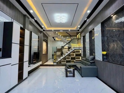 Nhà 1 trệt 2 lầu KÈM NỘI THẤT gần công viên Thuận Giao thành phố Thuận An Bình Dương 1