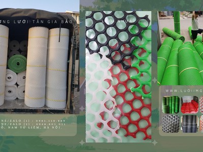 Sản xuất và bán buôn các loại lưới nhựa, sợi lưới, dây bện HDPE. 6