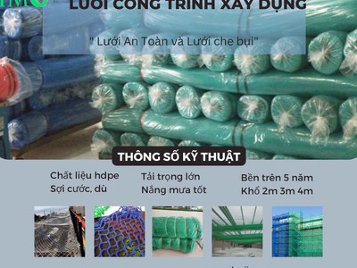 Sản xuất và bán buôn các loại lưới nhựa, sợi lưới, dây bện HDPE. 5