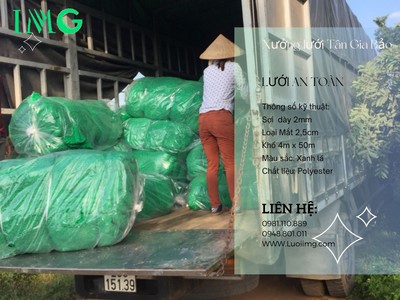 Sản xuất và bán buôn các loại lưới nhựa, sợi lưới, dây bện HDPE. 0