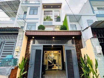 Nhà hẻm Thạnh Lộc 37, phường Thạnh Lộc, quận 12 dt 76m2 2 lầu 3pn 3wc giá 5,35 tỷ 0