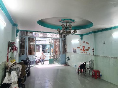 Bán nhà hxh thông, ngang to 5.1 m bình tiên, phường 8, quận 6. dt 100m2 x 6 tầng  5.1 x 20 . giá 1